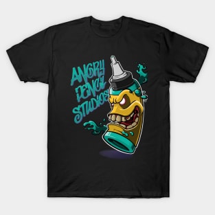 Angry Ink Bottle T-Shirt